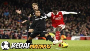 Prediksi West Ham United vs Arsenal 16 April 2023