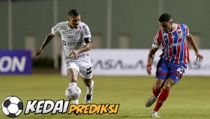 Prediksi Skor Bahia vs Santos 1 Juni 2023