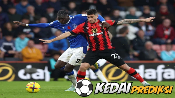 Prediksi Skor Everton vs Bournemouth 23 Mei 2023