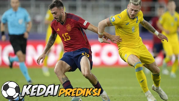Prediksi Skor Spanyol U21 vs Ukraina U21 6 Juli 2023