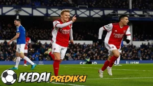 Prediksi Skor Everton vs Arsenal 17 September 2023