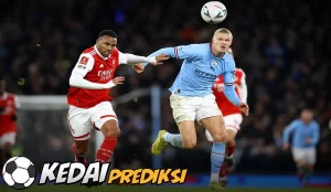 Prediksi Skor Arsenal vs Manchester City 8 Oktober 2023