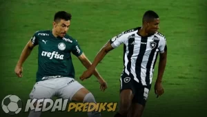 Prediksi Skor Botafogo vs Palmeiras 2 November 2023