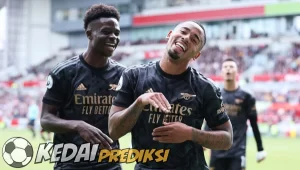 Prediksi Skor Brentford vs Arsenal 26 November 2023