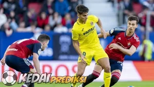 Prediksi Skor Villarreal vs Osasuna 26 November 2023