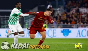 Prediksi Skor Sassuolo vs AS Roma 4 Desember 2023