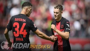Prediksi Skor Bayer Leverkusen vs Borussia Mgladbach 28 Januari 2024