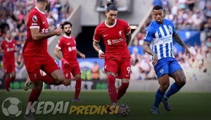 Prediksi Skor Liverpool vs Brighton 31 Maret 2024