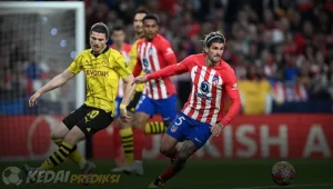 Prediksi Skor Borussia Dortmund vs Atletico Madrid 17 April 2024
