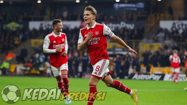 Prediksi Skor Arsenal vs Wolverhampton 17 Agustus 2024