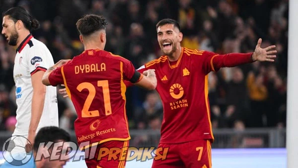 Prediksi Skor Cagliari vs AS Roma 19 Agustus 2024