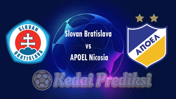 Prediksi Skor Slovan Bratislava vs APOEL Nicosia