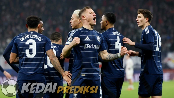 Prediksi Skor AS Monaco vs Aston Villa 22 Januari 2025