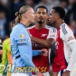 Prediksi Skor Arsenal vs Manchester City 2 Februari 2025