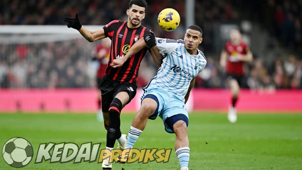 Prediksi Skor Bournemouth vs Nottingham 25 Januari 2025