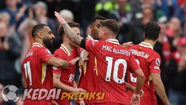 Prediksi Skor Liverpool vs Manchester United 5 Januari 2025