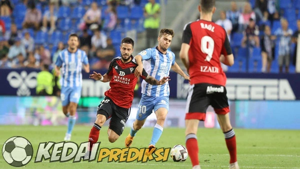 Prediksi Skor Mirandes vs Malaga 21 Januari 2025