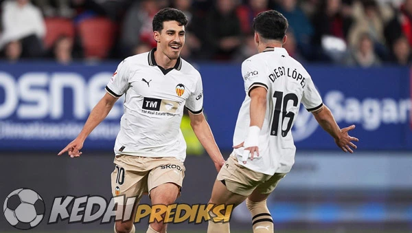 Prediksi Skor Osasuna vs Valencia 3 Maret 2025