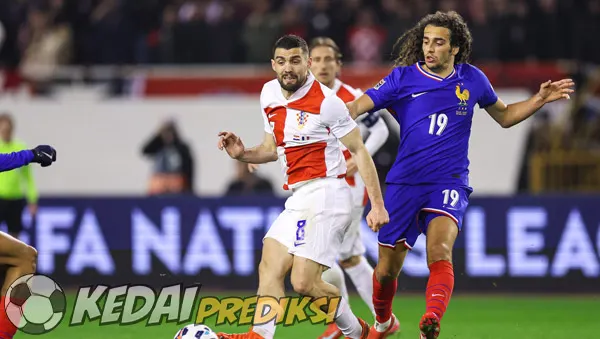 Prediksi Skor Prancis vs Kroasia 24 Maret 2025