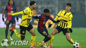 Prediksi Skor Barcelona vs Borussia Dortmund 10 April 2025