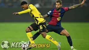 Prediksi Skor Borussia Dortmund vs Barcelona 16 April 2025