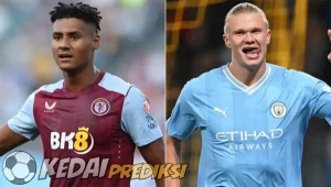 Prediksi Skor Manchester City vs Aston Villa 23 April 2025