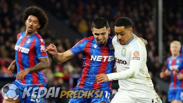 Prediksi Skor Aston Villa vs Crystal Palace 1 September 2025