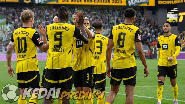 Prediksi Skor Borussia Dortmund vs Wolfsburg 22 September 2025