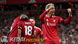 Prediksi Skor Burnley vs Liverpool 14 September 2025