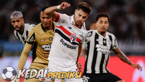 Prediksi Skor Sao Paulo vs Botafogo 15 September 2025