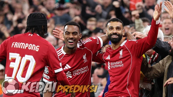 Prediksi Skor Eintracht Frankfurt vs Liverpool 23 Oktober 2025
