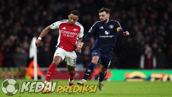 Prediksi Skor Arsenal vs Manchester United 25 Januari 2026