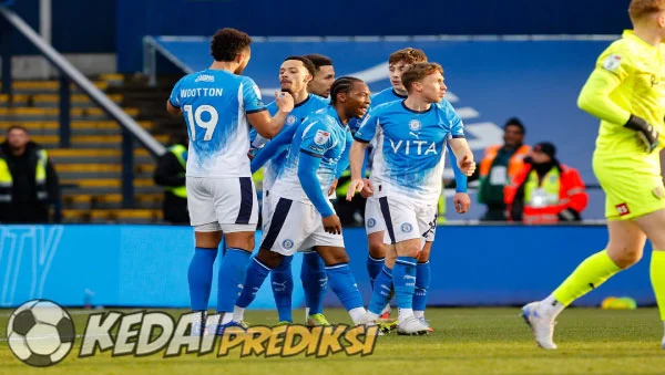 Prediksi Skor Stockport County vs Wimbledon 28 Maret 2026