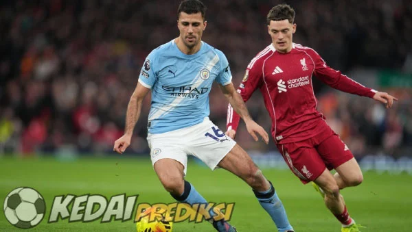 Prediksi Skor Manchester City vs Liverpool 4 April 2026