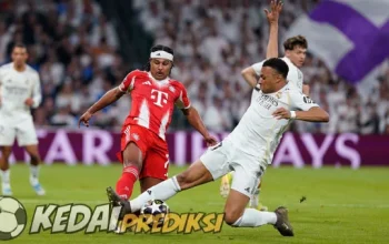 Prediksi Skor Bayern Munchen vs Real Madrid 16 April 2026