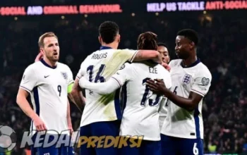 Prediksi Skor Inggris vs Kosta Rika 11 Juni 2026