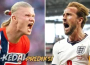 Prediksi Skor Norwegia vs Inggris 12 Juli 2026